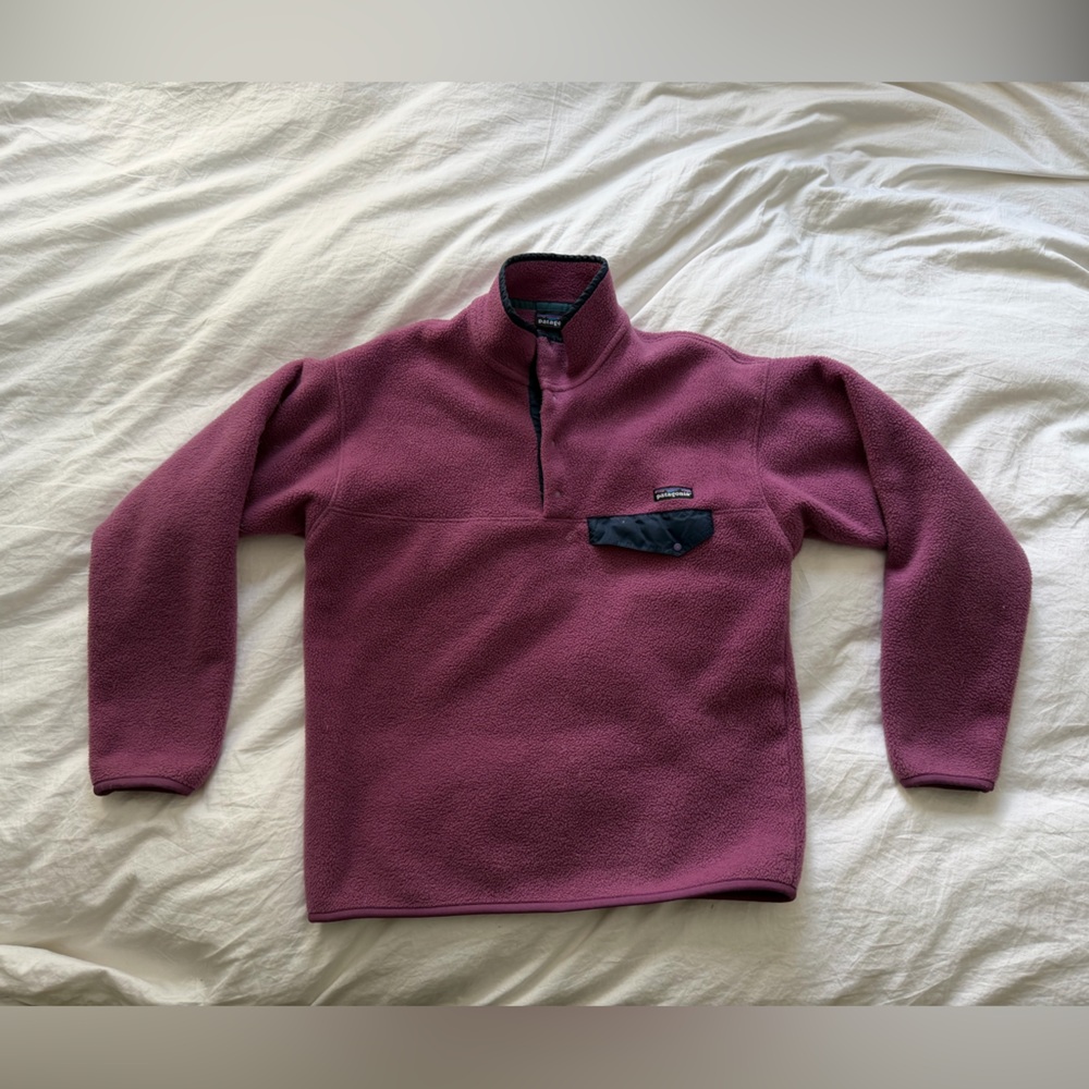 Patagonia Snap-T Fleece Pullover Jacket - size Medium